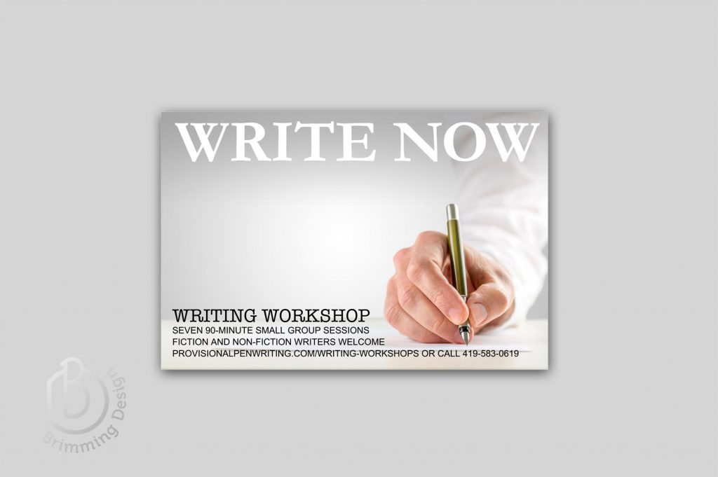 writing workshop postcard