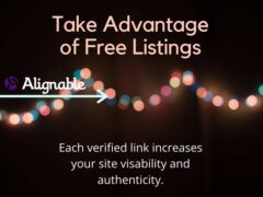 Never pass up a free local listing: Alignable