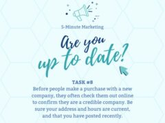 5-Minute Marketing: Task #8
