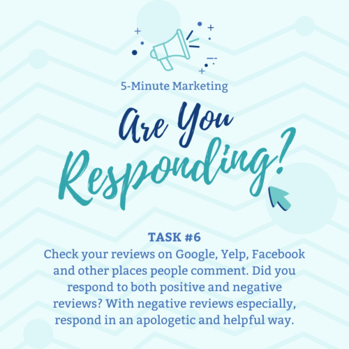 Read more about the article 5-Minute Marketing: Task #6