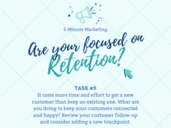 5-Minute Marketing: Task #9