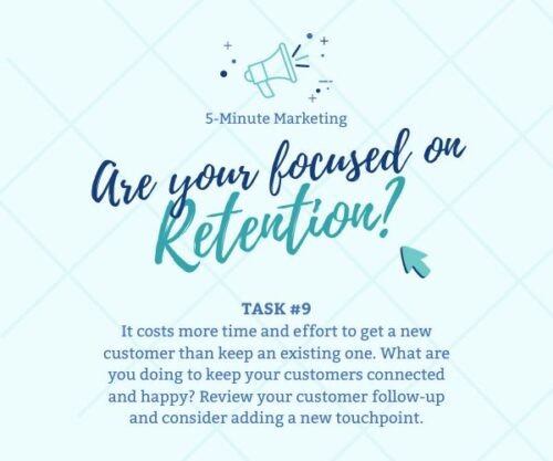 Read more about the article 5-Minute Marketing: Task #9