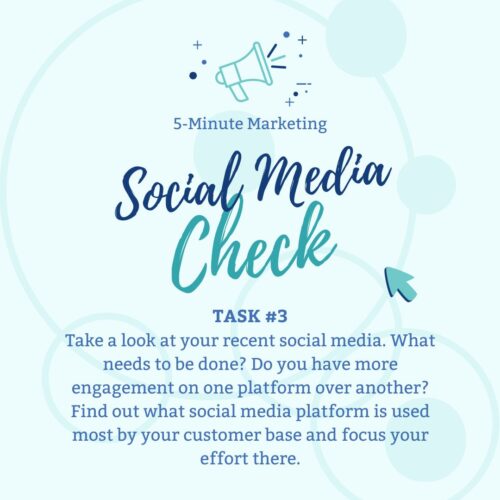 Read more about the article 5-Minute Marketing: Task #3