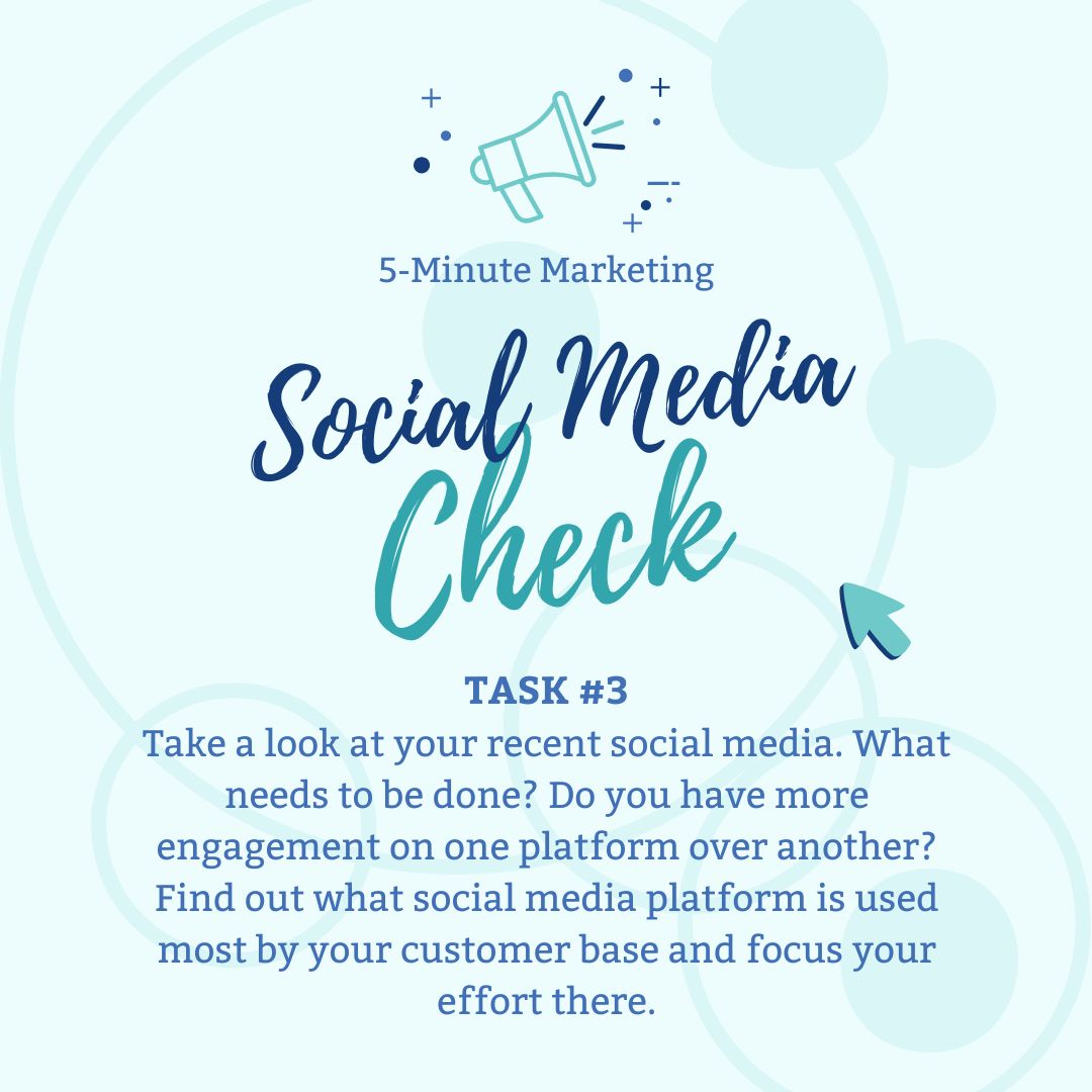 You are currently viewing 5-Minute Marketing: Task #3