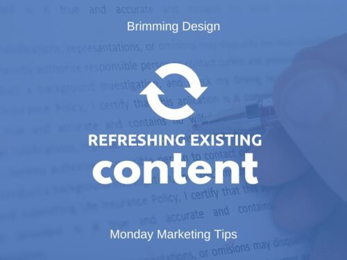 Read more about the article Refreshing Existing Content