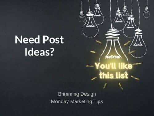 Read more about the article Need Post Ideas! You’ll like this list