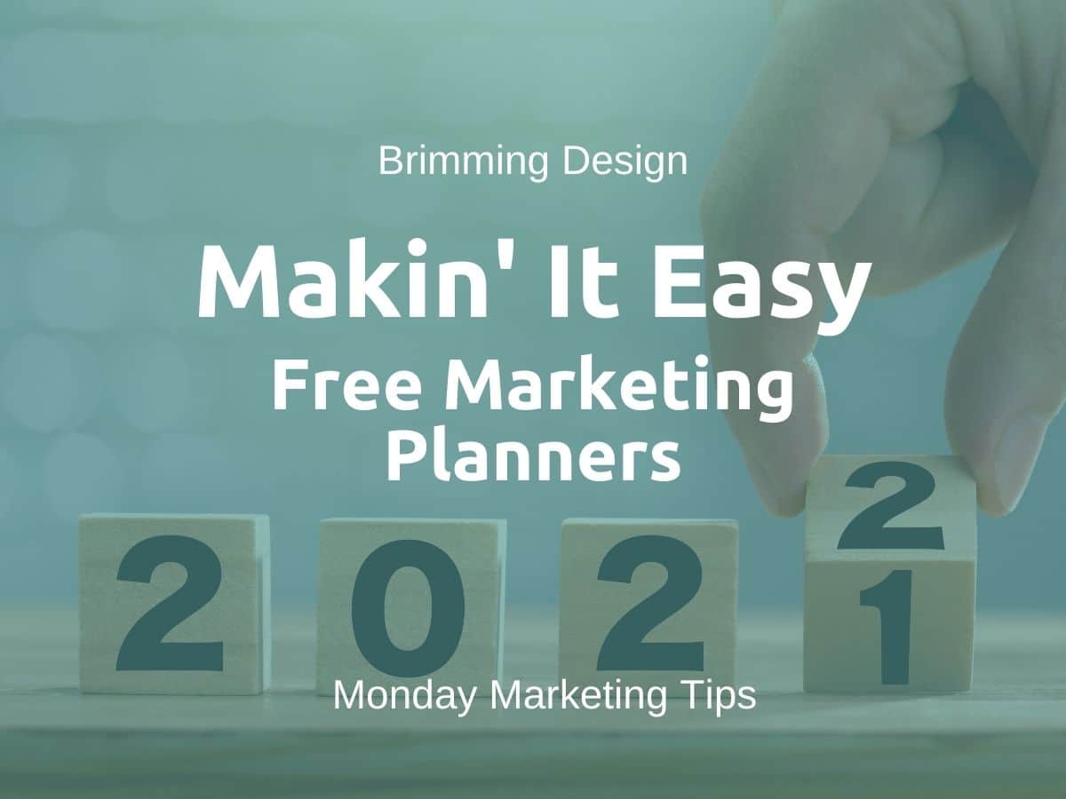You are currently viewing Makin’ It Easy- Marketing Planning Tools