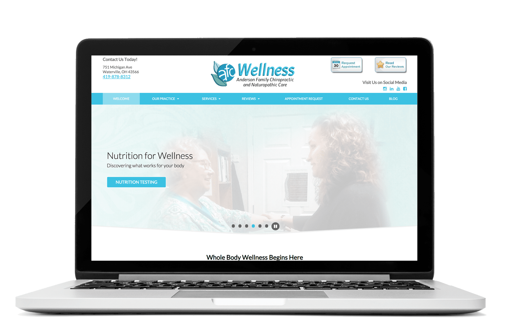 wellness website