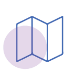 brochure design icon