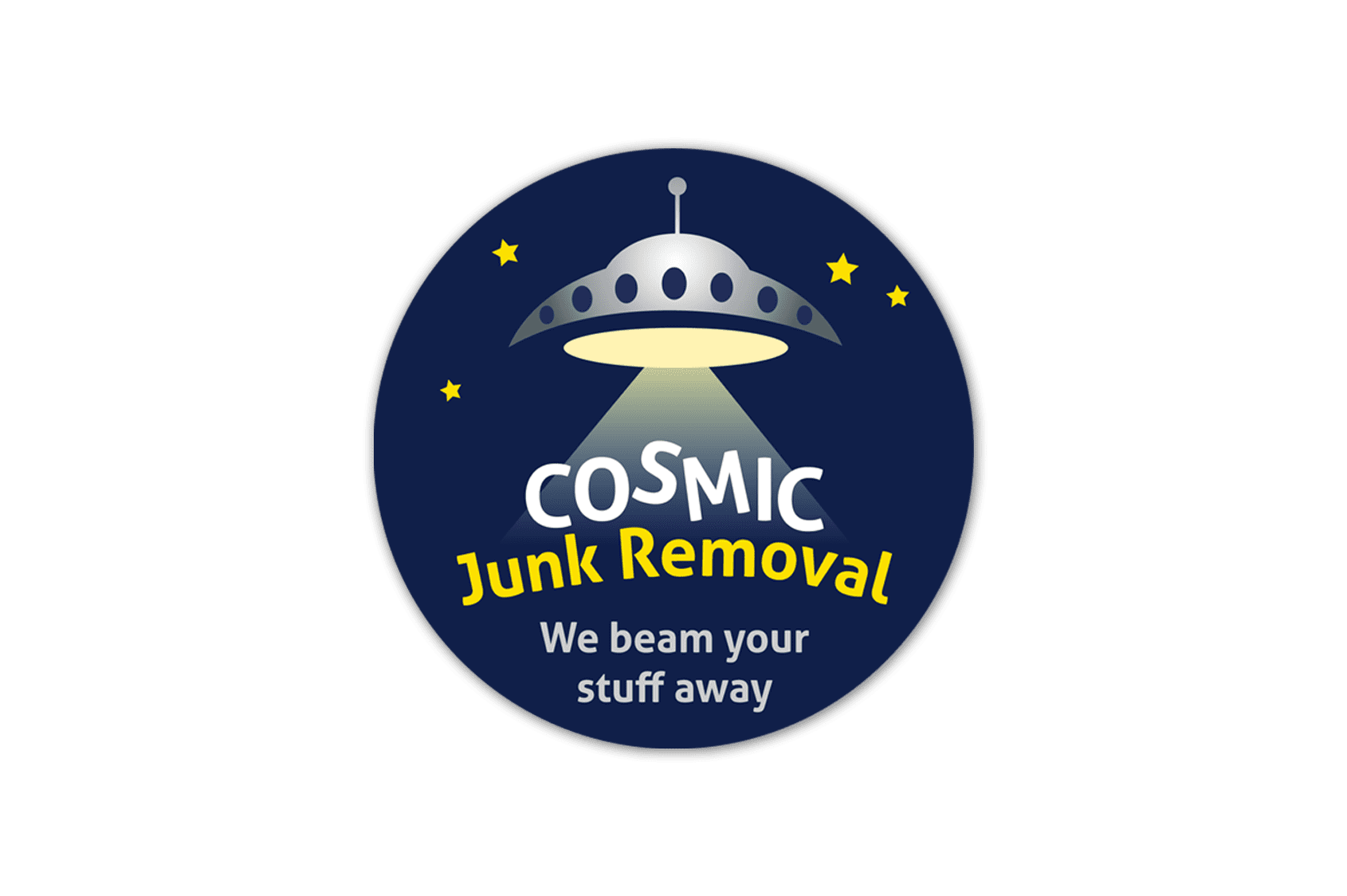 Cosmic Junk Removal Logo