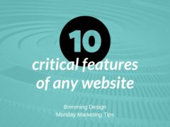 10 Critical Features of Any Website