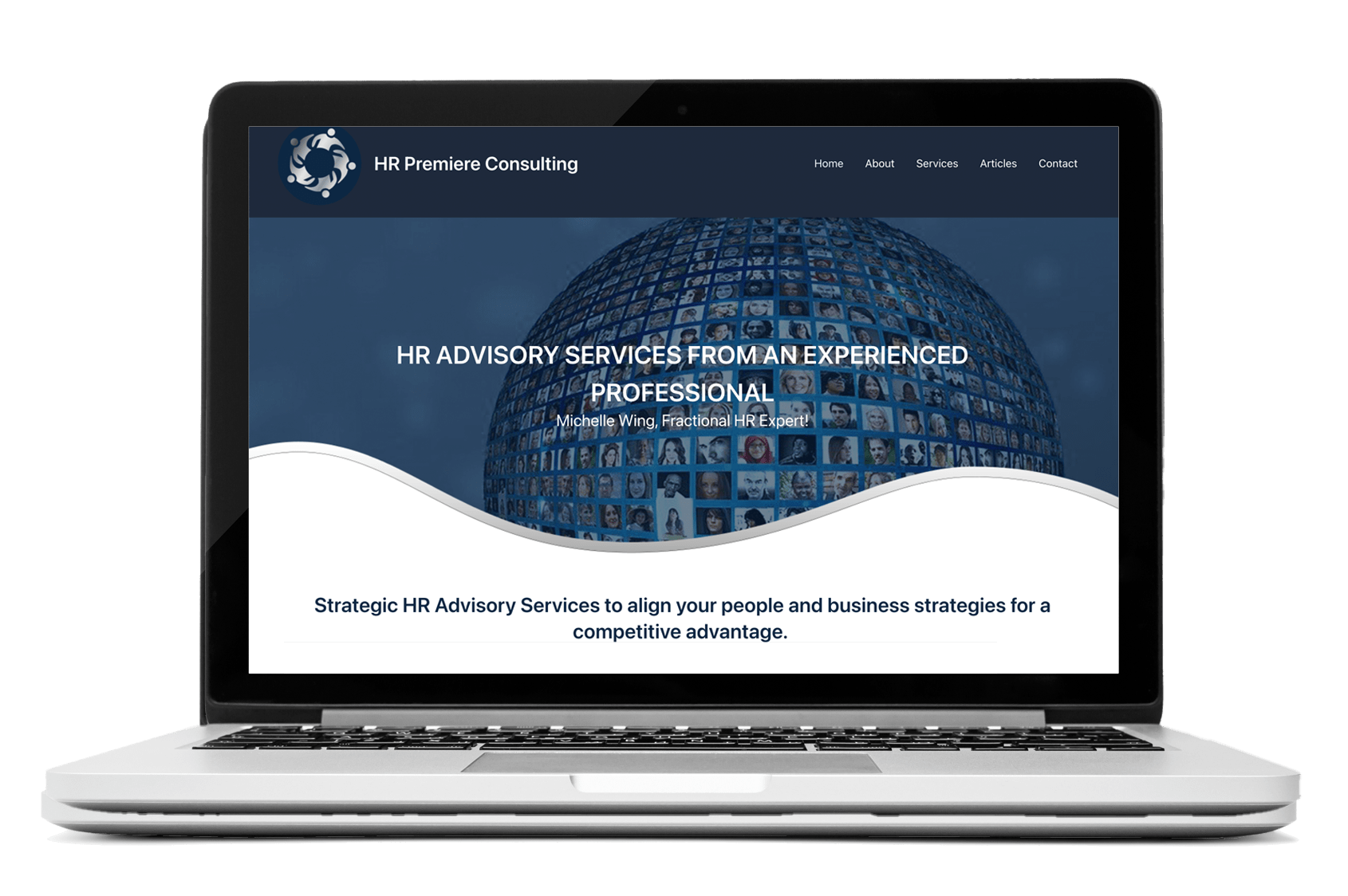 hrpremiere.net website design