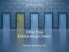Offer One Exhilarating Choice